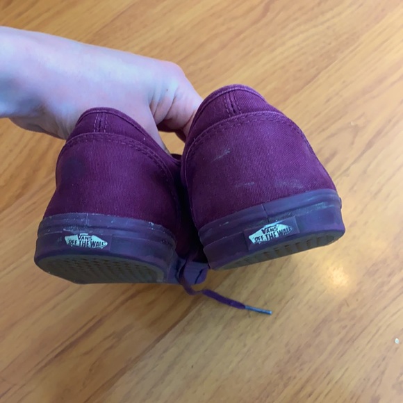 Maroon Vans! - Picture 4 of 4